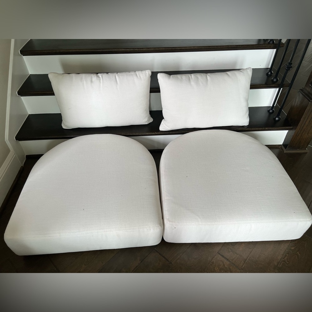 BNWT RH Balmain Lounge Chair Cushions